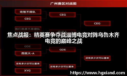 焦点战报：精英赛争夺战淄博电竞对阵乌鲁木齐电竞的巅峰之战